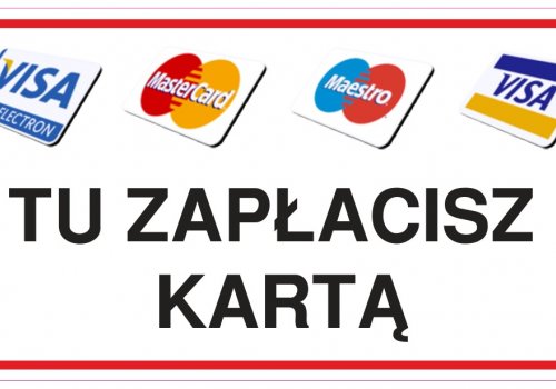 Już Można u nas płacić Kartą !!!